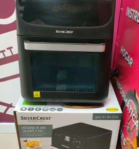 9-9-71972-1-Freidora Air Frayer Silver Crest 9 En 1 1700w 