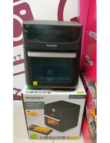 9-9-71972-1-Freidora Air Frayer Silver Crest 9 En 1 1700w 