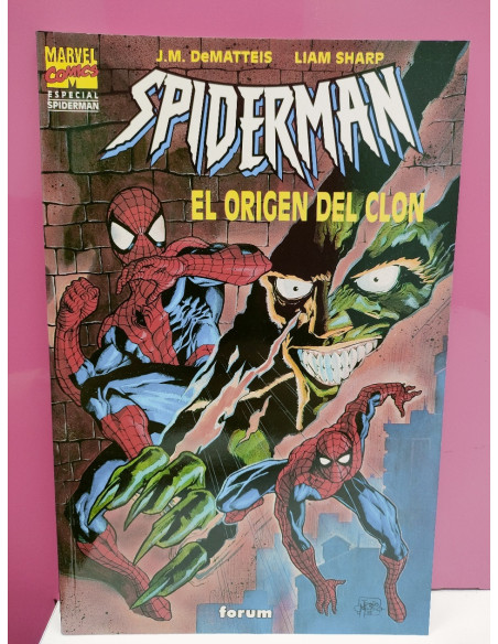 9-9-46589-2-Cómic Spiderman: El origen del clon