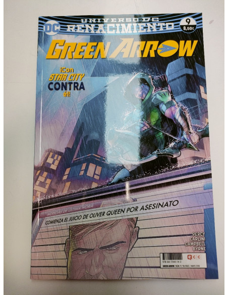 9-9-48157-1-Comic green arrow 9 Universo de renacimiento 