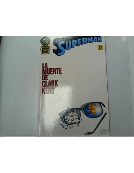 9-9-48274-1-Cómic Superman la muerte de clark kent