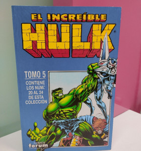 9-9-49660-1-Cómic El increíble Hulk Tomo 5 y vol.21 Héroes invitados