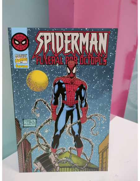 9-9-49670-1-Cómic Spiderman funeral por Octopus