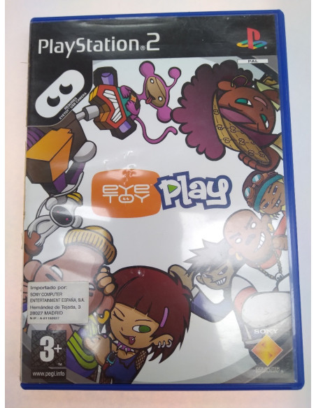 9-9-50928-1-Videojuego PS2 Eye toy play