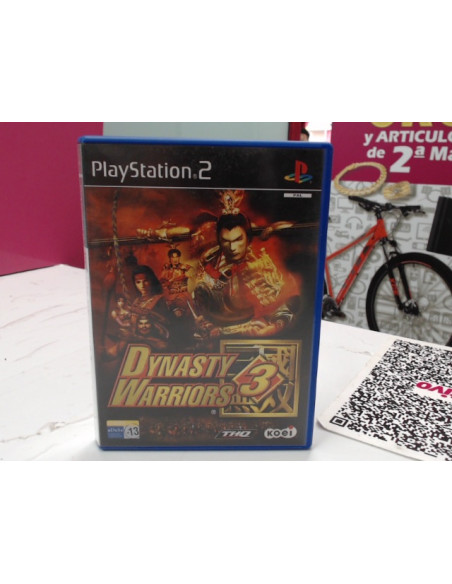 9-9-57165-1-Videojuego PS2 Dynasty Warriors 3
