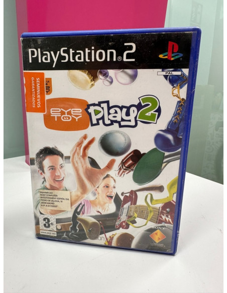 9-9-58612-3-Videojuego PS2 Eye toy Play2