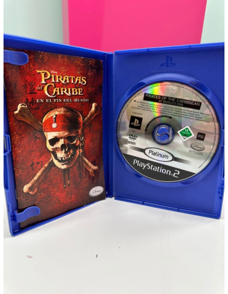 9-9-58651-2-Videojuego PS2 piratas del caribe en el fin del mundo