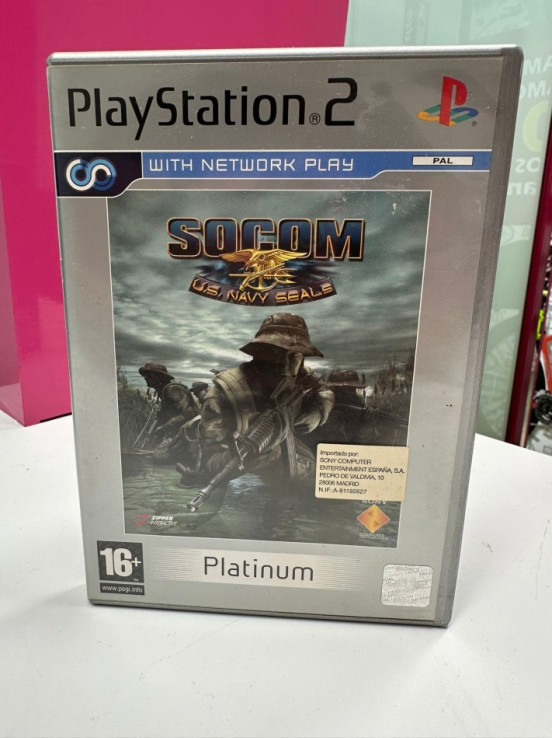 9-9-58656-3-Videojuego PS2 Socom 