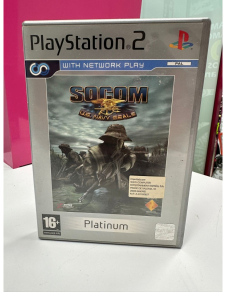 9-9-58656-3-Videojuego PS2 Socom 