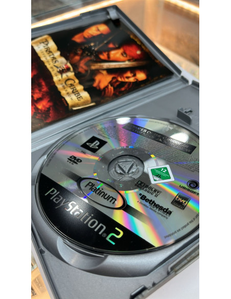 9-9-58659-2-Videojuego PS2 Piratas del caribe la leyenda de jack sparrow