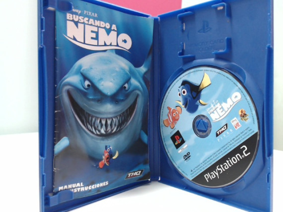 9-9-59440-3-Videojuego PS2 Finding Nemo Buscando a nemo