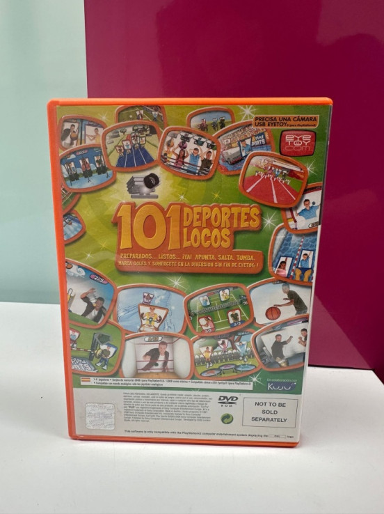 9-9-61172-2-Videojuego PS2 Eye PLay Sports 