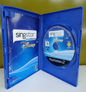 9-9-65792-1-Videojuego PS2 Singstar Canciones Disney 2
