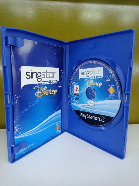 9-9-65792-2-Videojuego PS2 Singstar Canciones Disney
