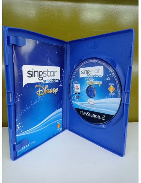 9-9-65792-2-Videojuego PS2 Singstar Canciones Disney