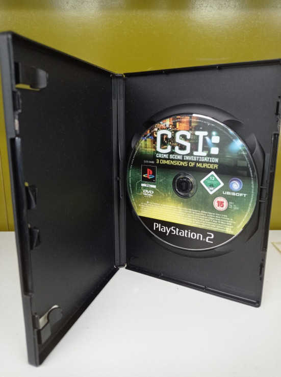 9-9-65793-2-Videojuego PS2 CSI: Crime Scene Investigation 3 Dimnsions Of Murder