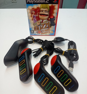 9-9-65802-1-Videojuego PS2 Buzz Le Quizz Musical