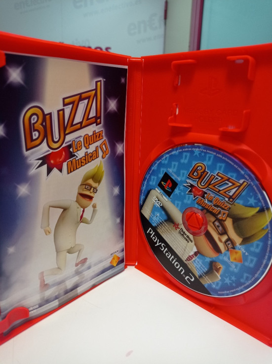 9-9-65802-2-Videojuego PS2 Buzz Le Quizz Musical