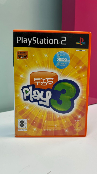 9-9-66369-2-Videojuego PS2 Eye Toy Play 3