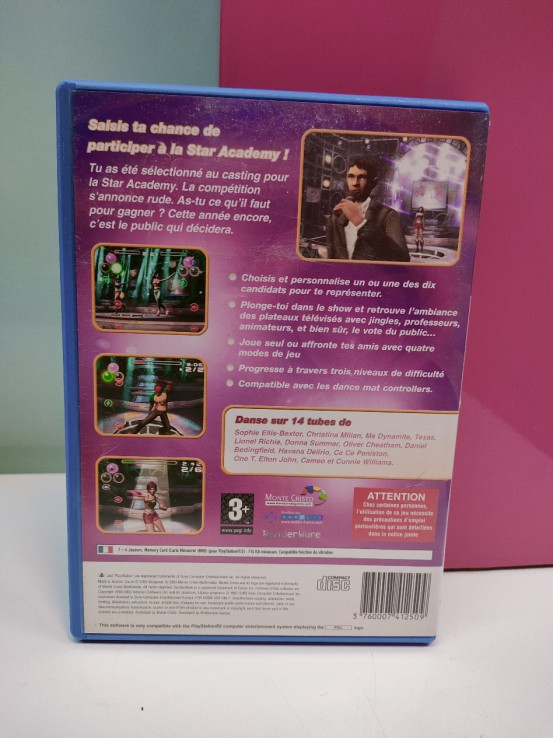 9-9-69291-2-Videojuego PS2 Star Academy