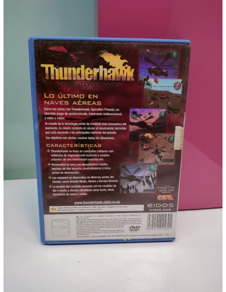 9-9-69292-2-Videojuego PS2 Thunderhawk Operation Phoenix