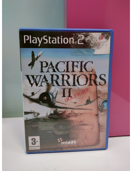 9-9-69295-1-Videojuego PS2 Pacific Warriors II
