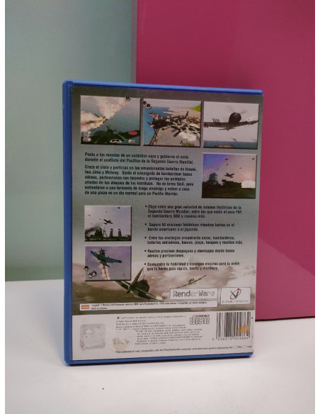 9-9-69295-3-Videojuego PS2 Pacific Warriors II