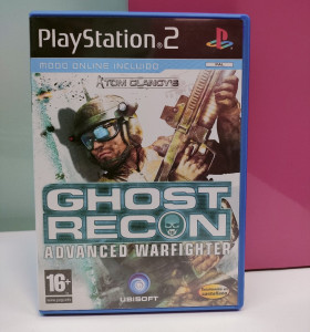 9-9-69300-1-Videojuego PS2 Tom Clancy's Ghost Recon Advanced Warefighter