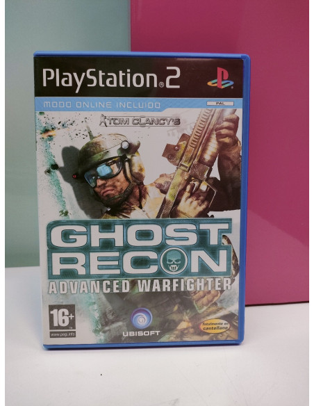 9-9-69300-1-Videojuego PS2 Tom Clancy's Ghost Recon Advanced Warefighter