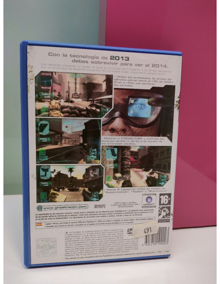 9-9-69300-2-Videojuego PS2 Tom Clancy's Ghost Recon Advanced Warefighter