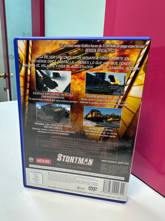 9-9-69531-3-Videojuego PS2 Stuntman 
