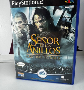 9-9-71463-1-Videojuego PS2 el señor de los anillos las dos torres