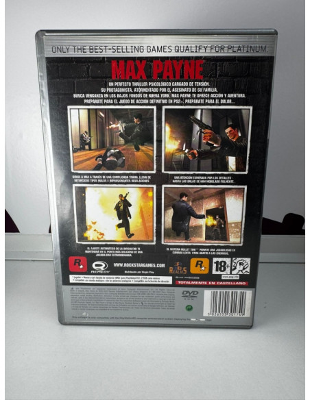 9-9-71476-3-Videojuego PS2 Max payne