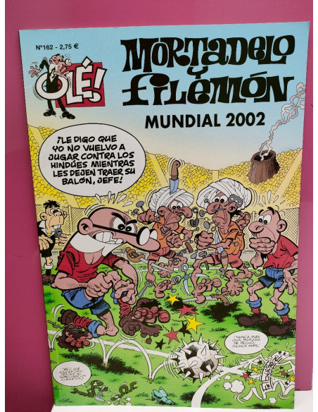 9-9-46586-2-Cómic Mortadelo y Filemón: Mundial 2002 n.162