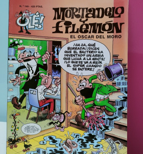 9-9-46587-2-Cómic Mortadelo y Filemón: El óscar del moro n.145