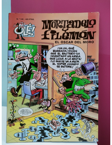 9-9-46587-2-Cómic Mortadelo y Filemón: El óscar del moro n.145