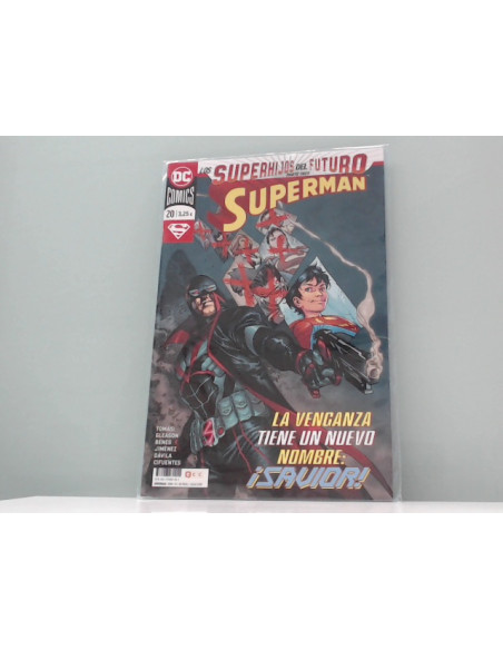 9-9-47949-1-Cómic Superman La venganza tiene un nuevo nombre, Savior n.20