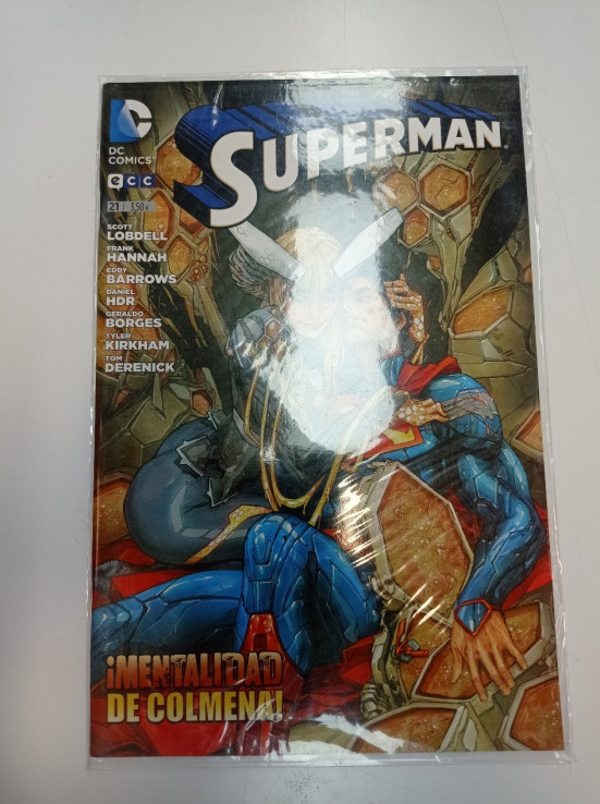 9-9-48061-1-Cómic Superman Mentalidad de colmena n.21