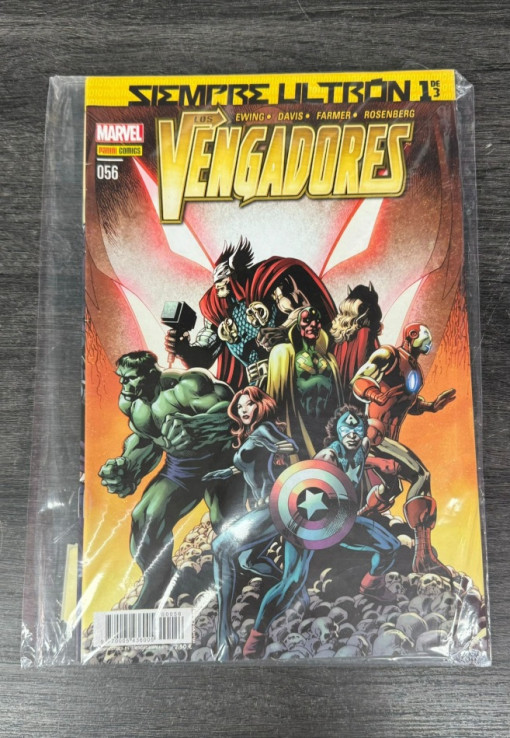9-9-48083-2-Cómic Pack Los Vengadores n.056 057 058