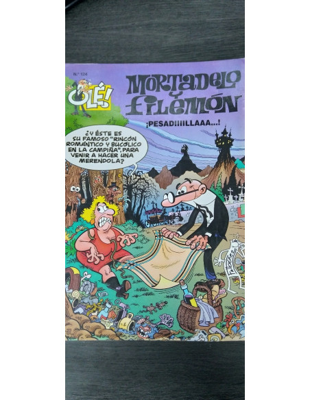 9-9-49250-1-Cómic Mortadelo y Filemón cómic 124