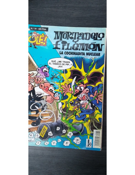 9-9-49252-1-Cómic Mortadelo y Filemón cómic 34