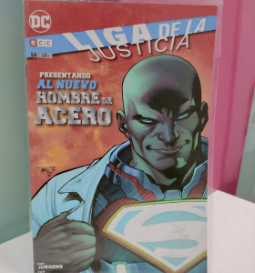 9-9-54470-1-Cómic Liga de la justicia: El nuevo hombre de acero n.55