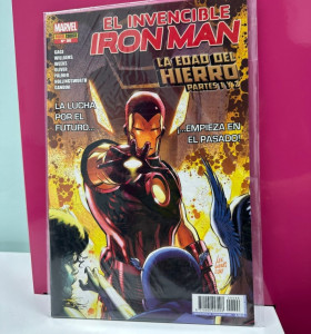 9-9-47870-1-Cómic El invencible Iron man La edad del hierro parte 1 y 2
