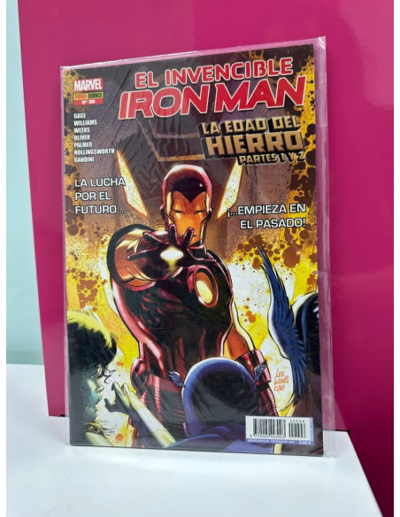 9-9-47870-1-Cómic El invencible Iron man La edad del hierro parte 1 y 2