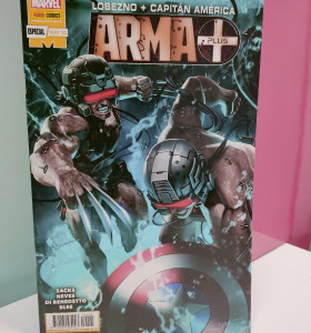 9-9-48701-1-Cómic Lorenzo Capitán América Arma plus 