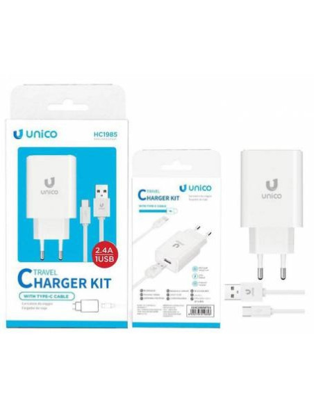 9-9-68546-1-Cargador USB Cable tipo C 2.4 Unico HC1985