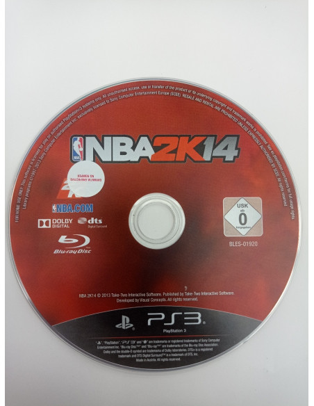 9-9-65002-1-Videojuego Ps3 nba 2k14