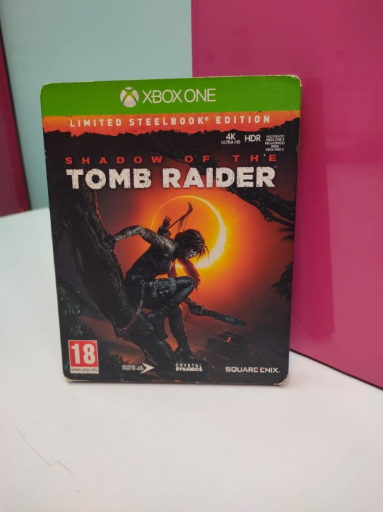 9-9-70938-3-Videojuego Xbox One Shadow of the Tomb Raider Steelbook