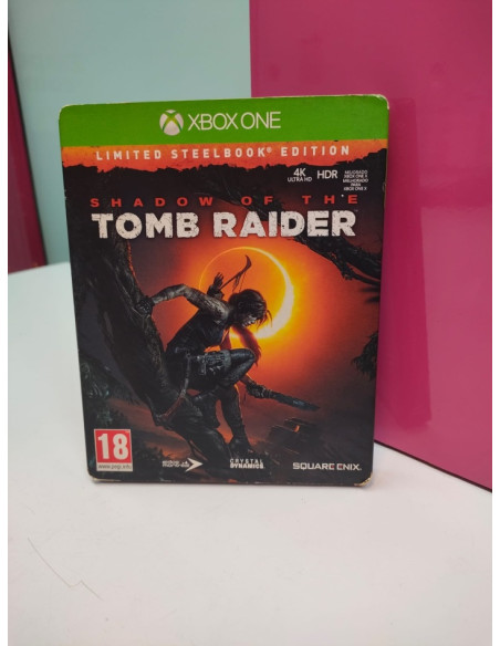 9-9-70938-3-Videojuego Xbox One Shadow of the Tomb Raider Steelbook