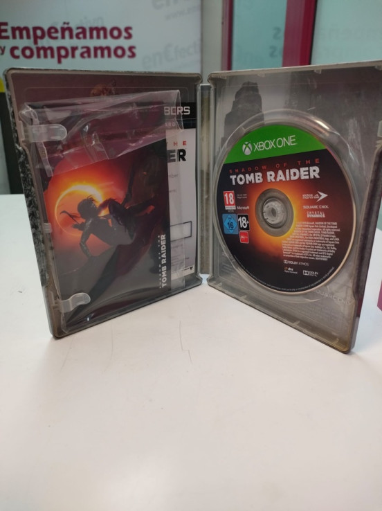 9-9-70938-4-Videojuego Xbox One Shadow of the Tomb Raider Steelbook
